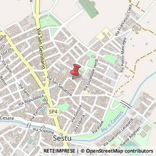 Mappa Via nuova 30, 09026 Sestu, Cagliari (Sardegna)