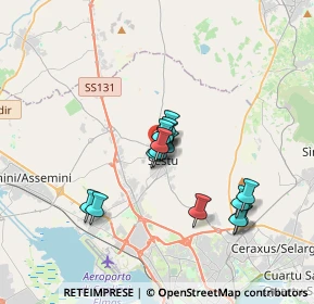 Mappa Via Meloni, 09028 Sestu CA, Italia (2.90067)