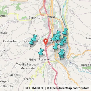 Mappa Via Enrico Berlinguer, 87100 Cosenza CS, Italia (1.51917)