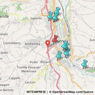 Mappa Via Enrico Berlinguer, 87100 Cosenza CS, Italia (2.50545)