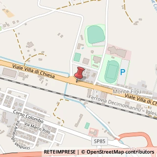 Mappa V. Villa DI Chiesa, 09016 Iglesias, Carbonia-Iglesias (Sardegna)