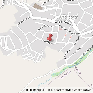 Mappa Via Rusoli, 17, 87040 Castrolibero, Cosenza (Calabria)