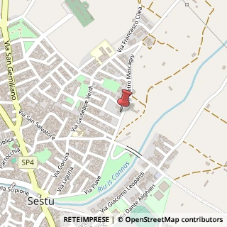 Mappa Via Mascagni, 15, 09028 Sestu CA, Italia, 09028 Sestu, Cagliari (Sardegna)