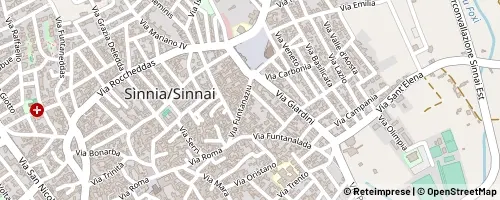 Mappa Sinnai