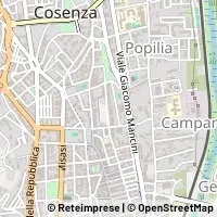 Hartă Cosenza