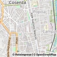 Mapa Cosenza