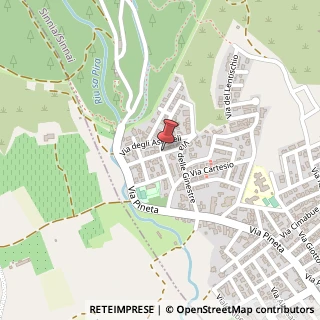 Mappa Via Delle Mimose 22 A Via Delle Eriche, 38, 09048 Sinnai, Cagliari (Sardegna)