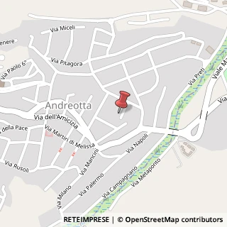 Mappa Via Don Milani, 10, 87040 Castrolibero, Cosenza (Calabria)