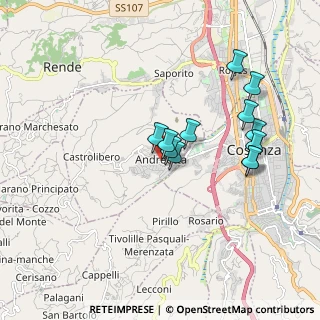 Mappa Snc 87040 87040 Andreotta CS, 87040 Castrolibero CS, Italia (1.76833)