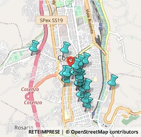 Mappa Via Zanotti Bianco, 87100 Cosenza CS, Italia (0.6925)