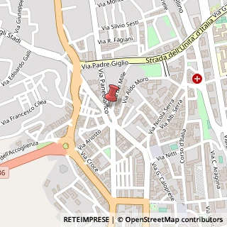 Mappa Via Panebianco, 14, 87100 Cosenza, Cosenza (Calabria)