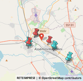 Mappa SS 130 Iglesiente, 09033 Decimomannu CA, Italia (5.19786)