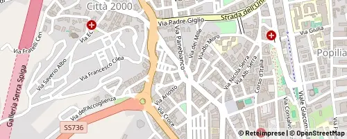 Mappa Cosenza