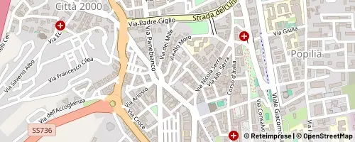 Mappa Cosenza