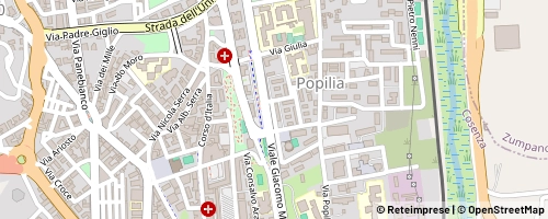 Mappa Cosenza
