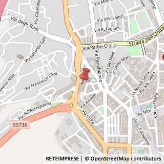 Mappa Via Pasquale Rebecchi, 33, 87100 Cosenza, Cosenza (Calabria)