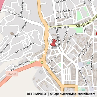 Mappa Via rebecchi pasquale 6, 87100 Cosenza, Cosenza (Calabria)