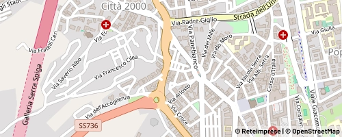 Mappa Cosenza