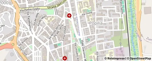 Mappa Cosenza