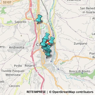Mappa Via Giovanni Falcone, 87100 Cosenza CS, Italia (0.98)
