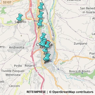 Mappa Via Giovanni Falcone, 87100 Cosenza CS, Italia (1.60385)
