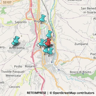 Mappa Via Giovanni Falcone, 87100 Cosenza CS, Italia (1.48545)