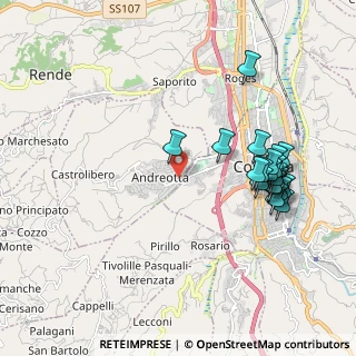 Mappa Via M .Preti, 87100 Cosenza CS, Italia (2.2955)