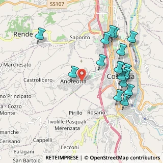 Mappa Via M .Preti, 87100 Cosenza CS, Italia (2.39529)