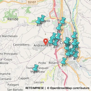 Mappa Via M .Preti, 87100 Cosenza CS, Italia (2.2545)