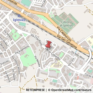 Mappa Corso Cristoforo Colombo, 24, 09016 Iglesias, Carbonia-Iglesias (Sardegna)