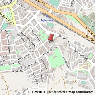 Mappa Via Argentaria, 3, 09016 Iglesias, Carbonia-Iglesias (Sardegna)
