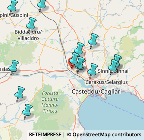 Mappa Via Romagna, 09033 Decimomannu CA, Italia (18.74067)