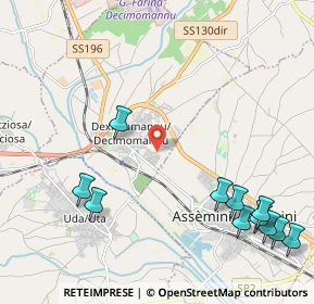 Mappa Via Romagna, 09033 Decimomannu CA, Italia (3.11273)