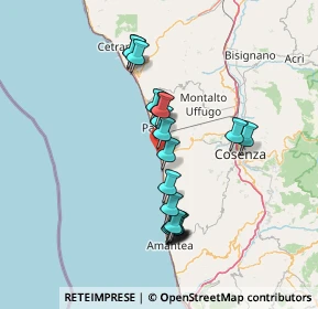 Mappa Corso Giuseppe Garibaldi, 87038 San Lucido CS, Italia (13.9225)