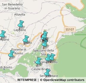 Mappa Via Roma, 87053 Celico CS, Italia (2.42)