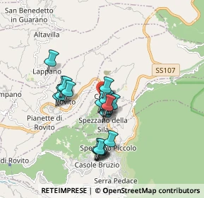 Mappa Via Roma, 87053 Celico CS, Italia (1.6075)