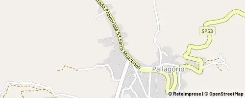 Mappa Pallagorio