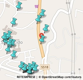 Mappa VIA STRADA STATALE 18 Km323, 87038 San Lucido CS, Italia (0.17778)