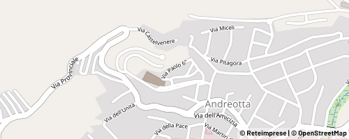 Mappa Cosenza