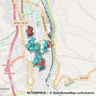 Mappa Piazza San Pio da Pietrelcina, 87100 Cosenza CS, Italia (0.94)