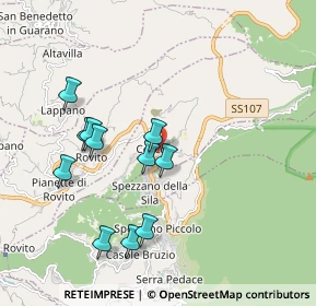 Mappa Piazza Kennedy, 87053 Celico CS, Italia (2.01364)