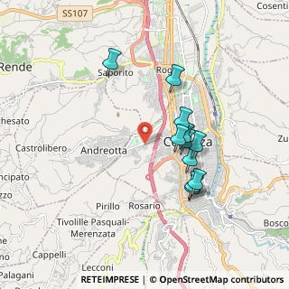 Mappa Via Kroton, 87100 Cosenza CS, Italia (1.75545)