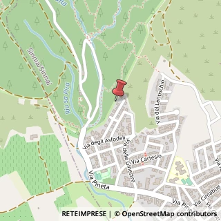 Mappa Via dei Pini, 11, 09048 Sinnai, Cagliari (Sardegna)