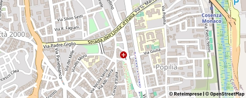 Mappa Cosenza