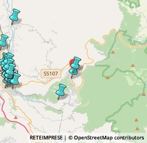 Mappa Via della Repubblica, 87053 Celico CS, Italia (7.06789)