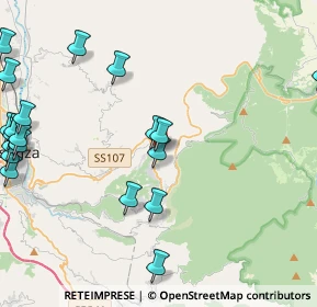 Mappa Via della Repubblica, 87053 Celico CS, Italia (6.403)