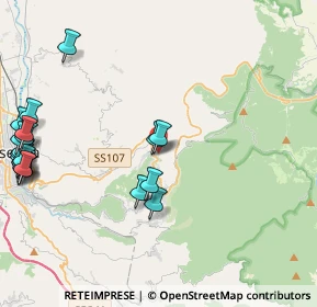 Mappa Via della Repubblica, 87053 Celico CS, Italia (6.2175)