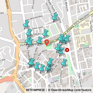 Mappa Via Padre Giglio Complesso, 87100 Cosenza CS, Italia (0.2635)