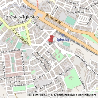 Mappa Via Firenze, 10, 09016 Iglesias, Carbonia-Iglesias (Sardegna)