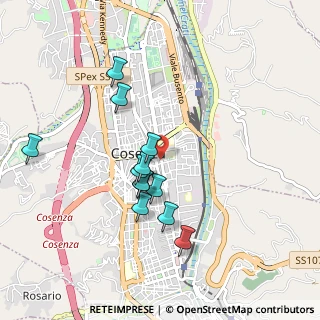 Mappa Via Giulia, 87100 Cosenza CS, Italia (0.91583)